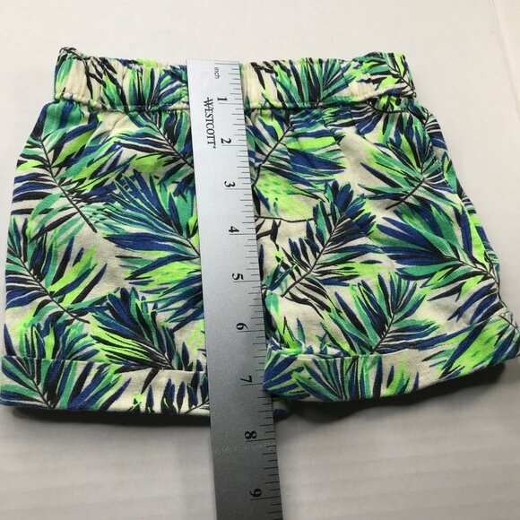 Wonder Nation Boy's 2 Piece Shirt and Short Set 3-6 Month Green New With Tags - Picture 16 of 16